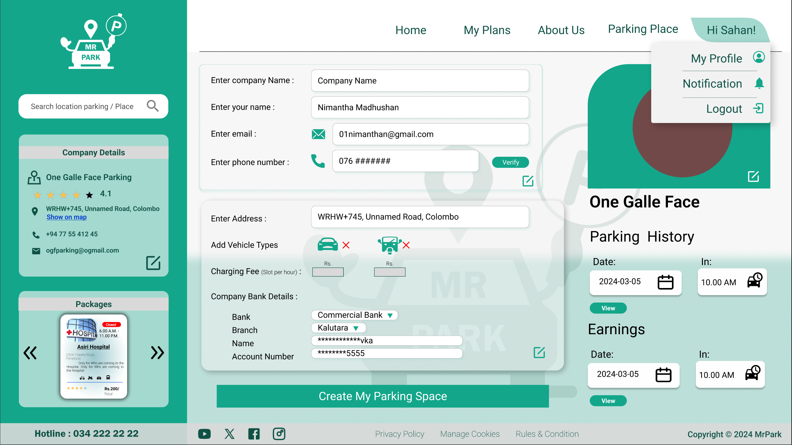 MrPark Online Parking Reservation System - Image 4