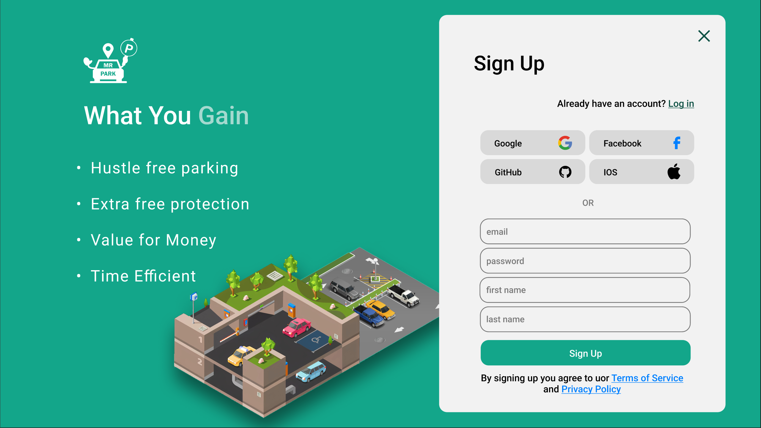 MrPark Online Parking Reservation System - Image 2