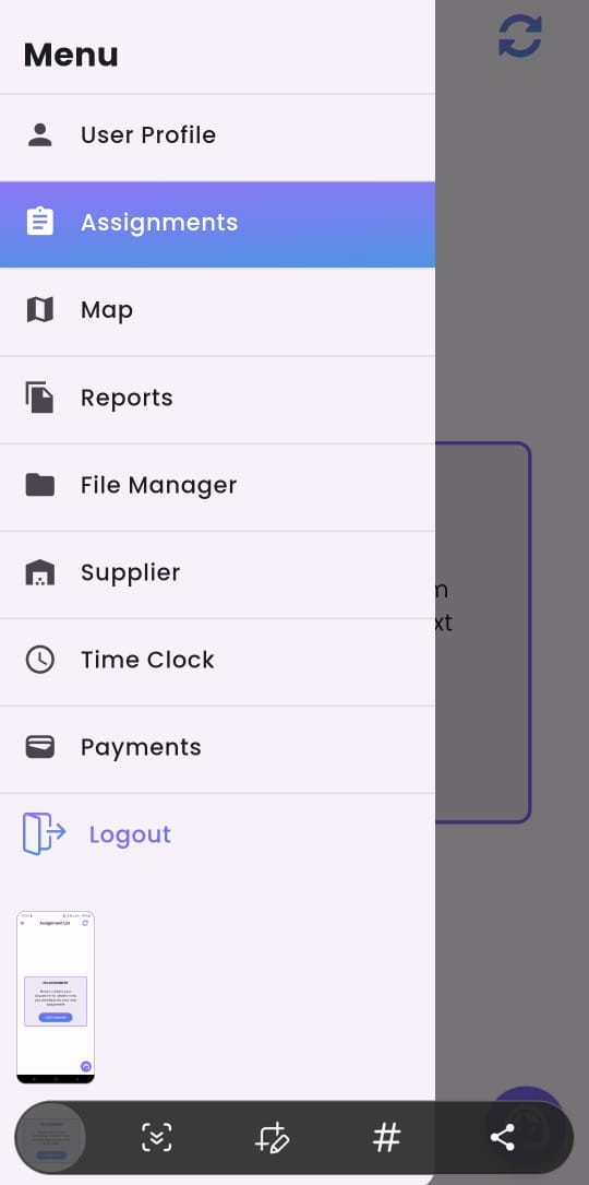 Service Suite Android Application - Image 3